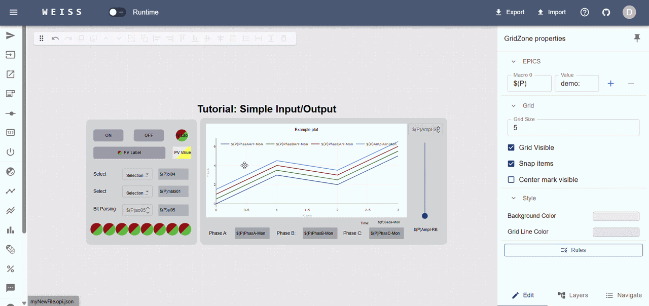 Testing runtime